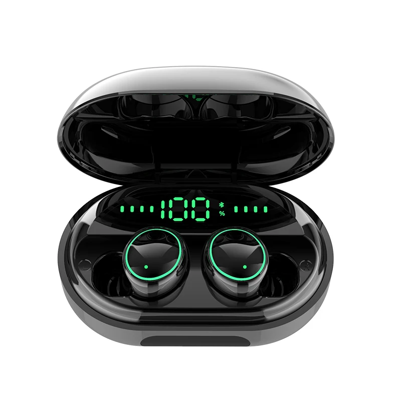 

CALION LED screen display 5.0 in-ear tws earbuds with 3500mAh charging case