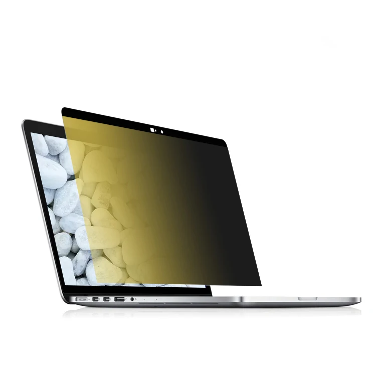 

Patented Design Gold Magnetic Privacy Screen Protector Film for Macbook Pro 15