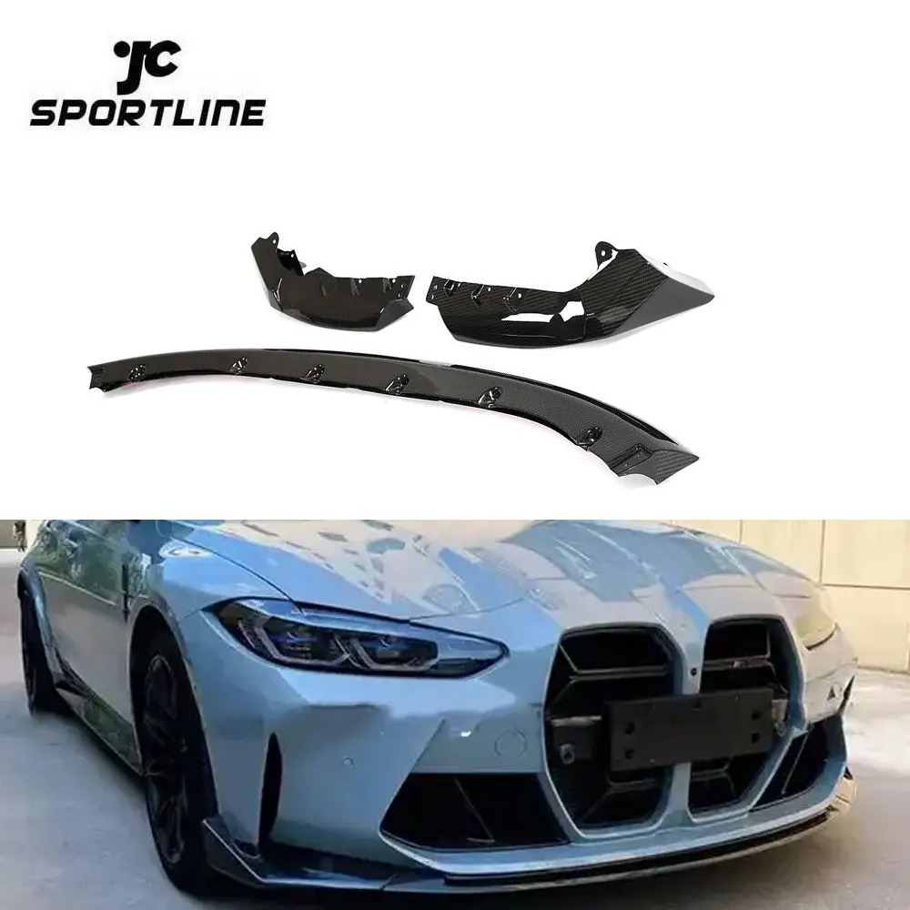 

Carbon G82 M4 Front Bumper Lip Splitter Chin for BMW G8x G80 M3 G82 G83 M4 Competition 2021 2022