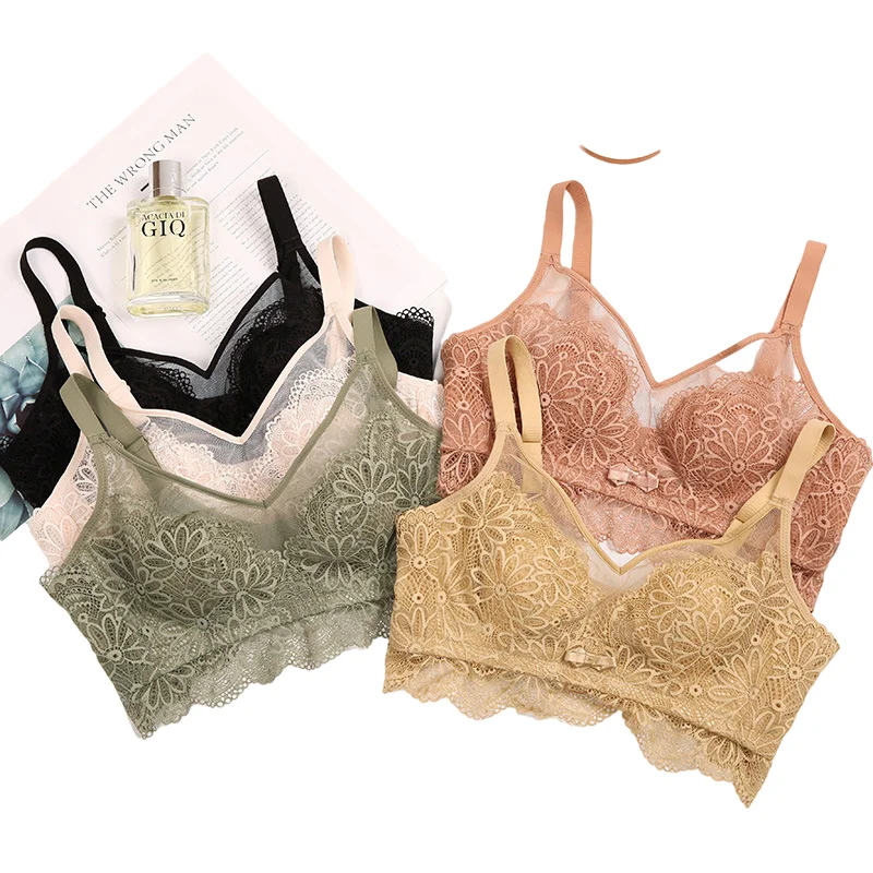

China Custom Wholesale Women's Dimensions 38 40 Size Push-up Sexy Positive Lace Embroidery Bra Bra & Brief Sets sexy lingeries