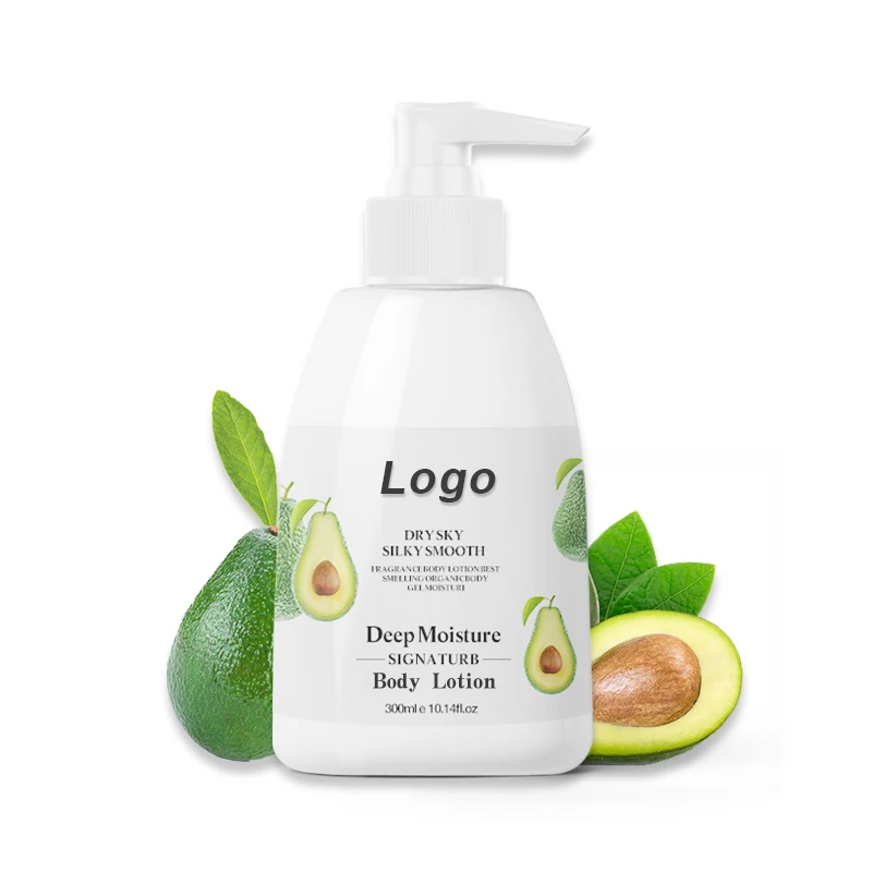 

Wholesale Private label Best Black Skin Whitening Moisturizing Nourishing Bleaching avocado Body Lotion Product Wholesale, Milky white