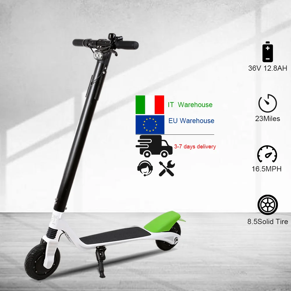 

16.5MPH Powerful Adults Electric Scooters Sharing Scooters With 8.5Inch Dual Tire Headlight 23 Miles Long Range Electric Scooter