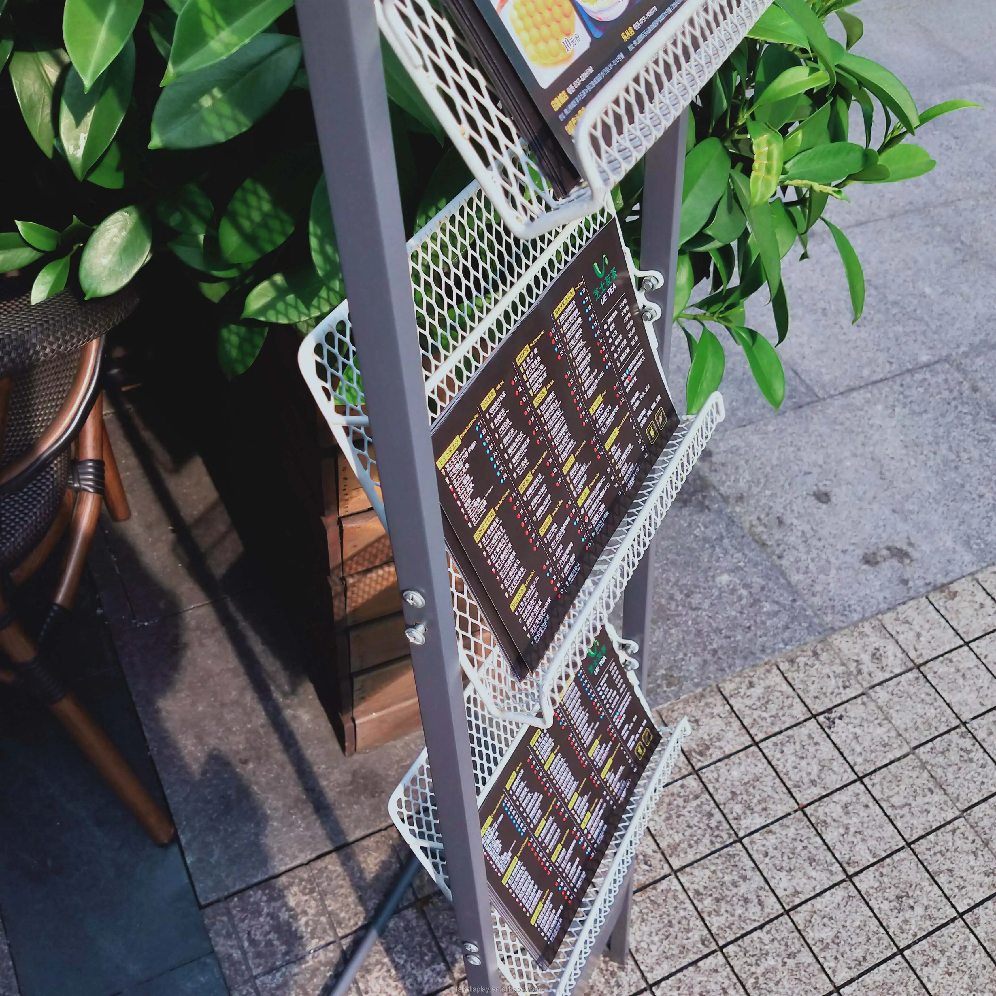 Magazine Display Rack Flyer Holder Brochure Stand Buy Magazine Rack