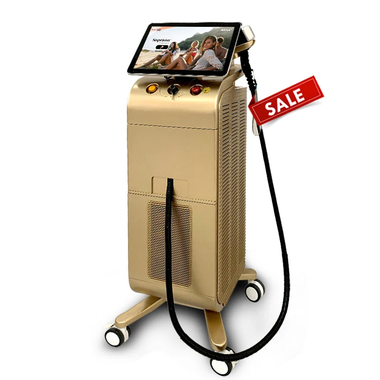 

2021 New arrivals diode laser hair removal machine sopran titanium laser device for hair removal