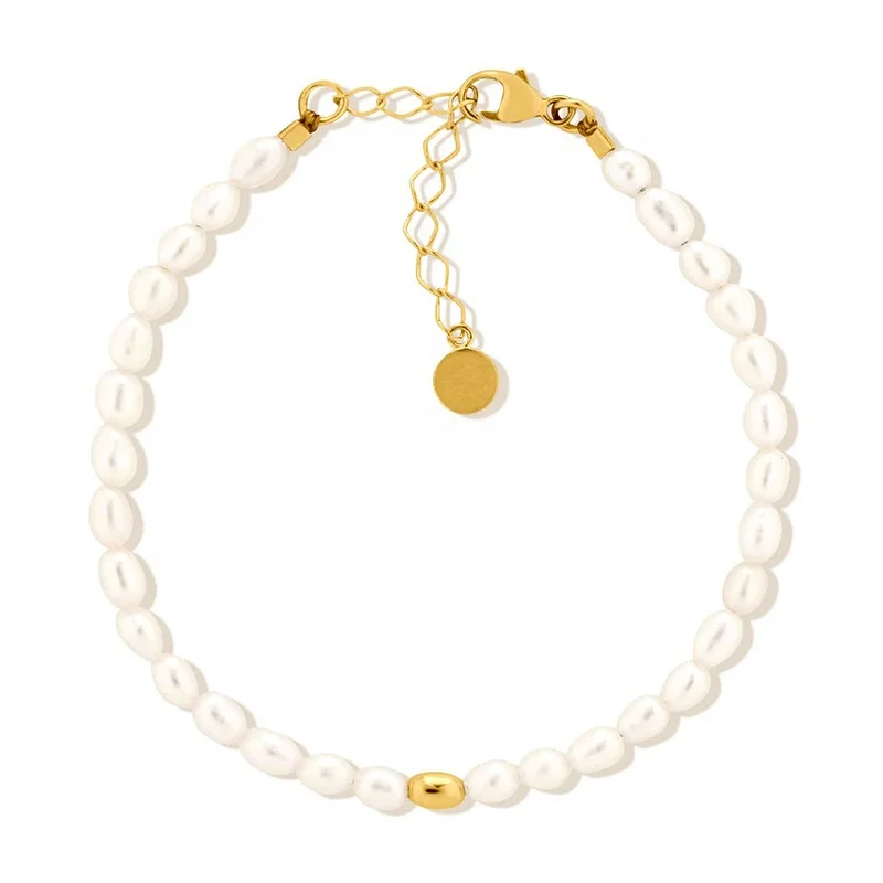 

Milskye 2022 New designer jewelry freshwater pearl bracelet for women men