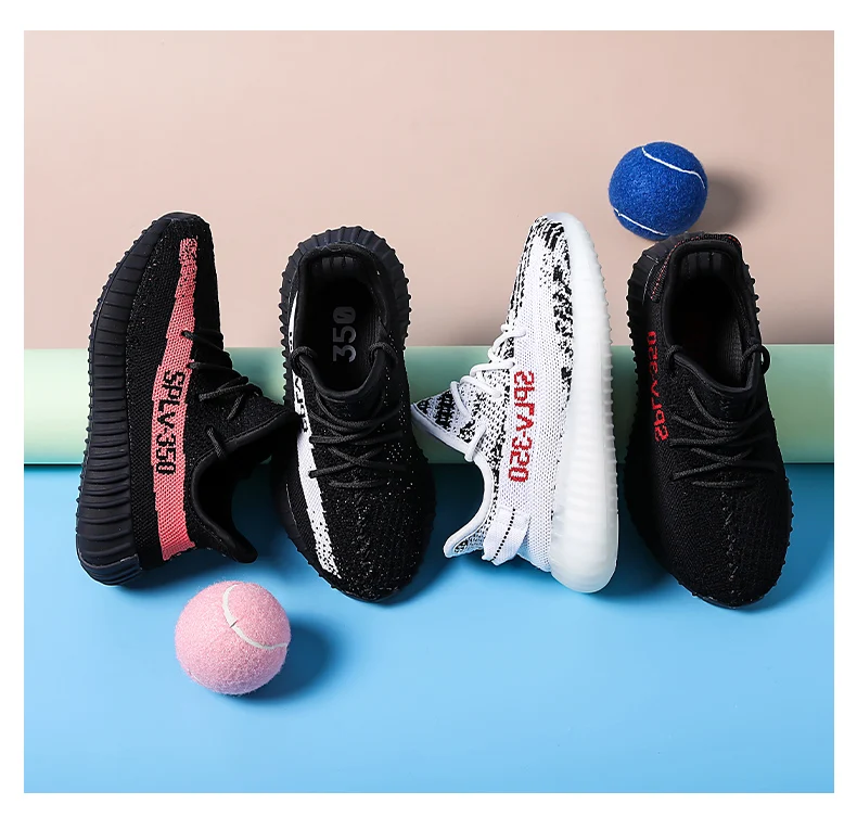 

Cute red custom logo fly white knit sneakers school children boy girls kids shoes 2021 shoes for kids boy 1to 4 years old, Pantone color is available