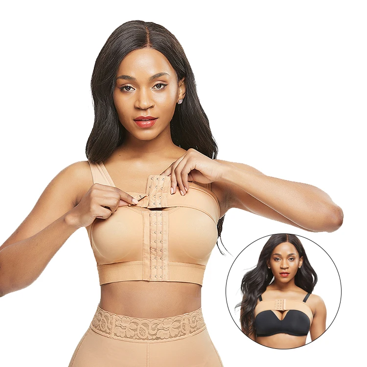 

Custom Two Piece Casual Adjustable Women'S Slim Post Surgery Sports Bra Shapewear