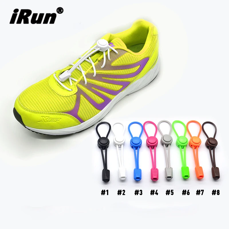 

[1] iRun Delicate Adjustable Silicone Shoe Lace Lock Shoelace Rubber Elastic Shoelaces