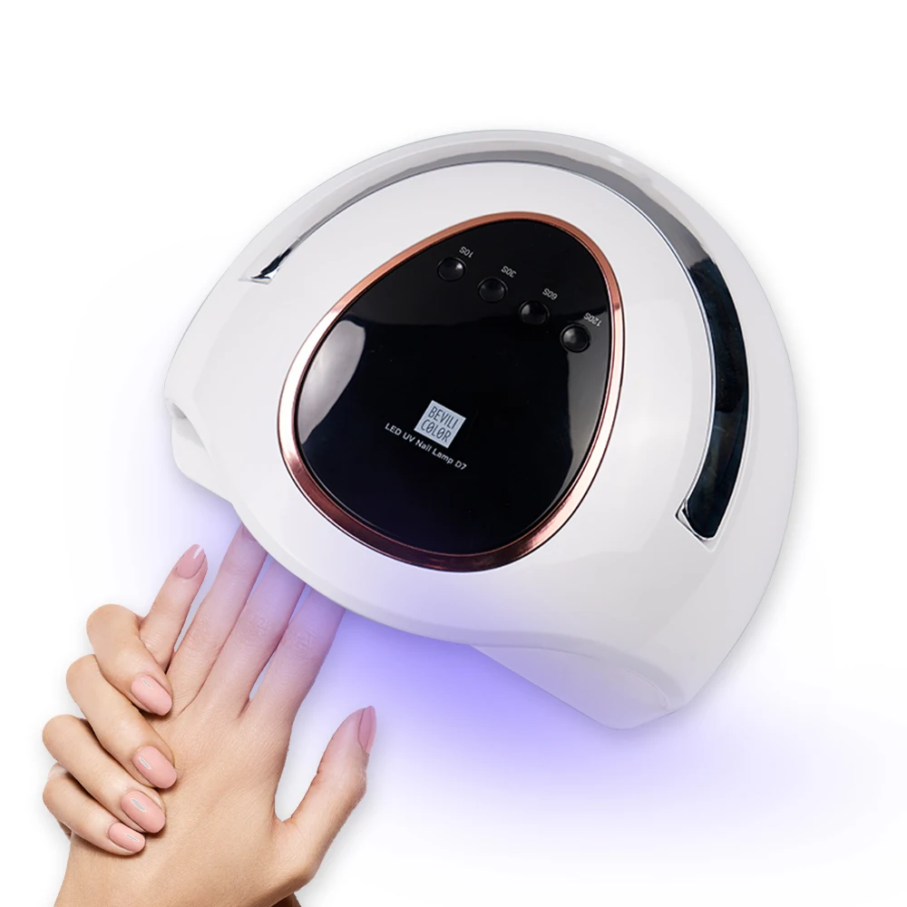 

2021 New Smart Sensor LED Nail Art Lamp 192W Nail Dryer Lampe UV Ongle 48 Light Beads Nail Polish Fast Drying Tools Equipments