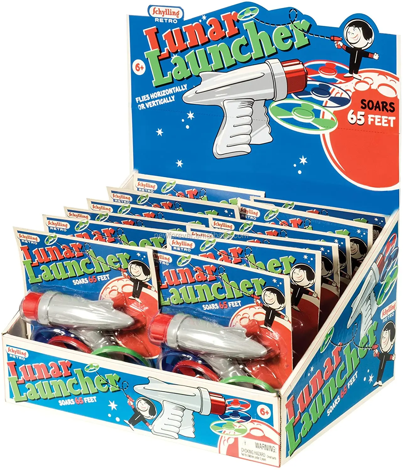 Super Saucer Disc Launcher Toys,Disk Shooter Sets With Flying Saucer
