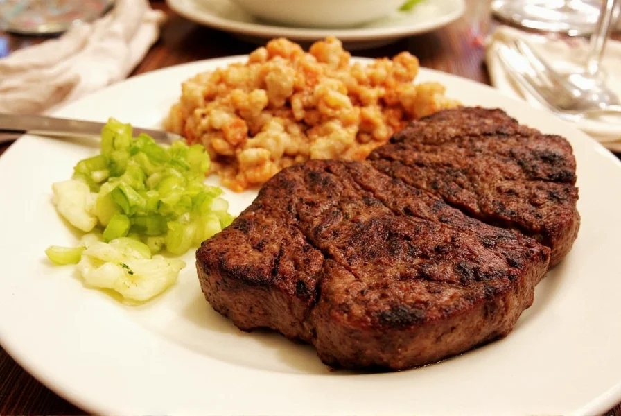 Grilled skirt steak