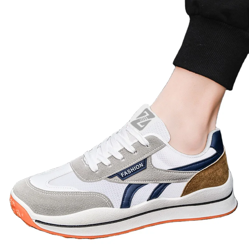 

large supply 2021 fly knit durable breathable running sport male shoes sneaker zapatillas, Custom ( black&red)