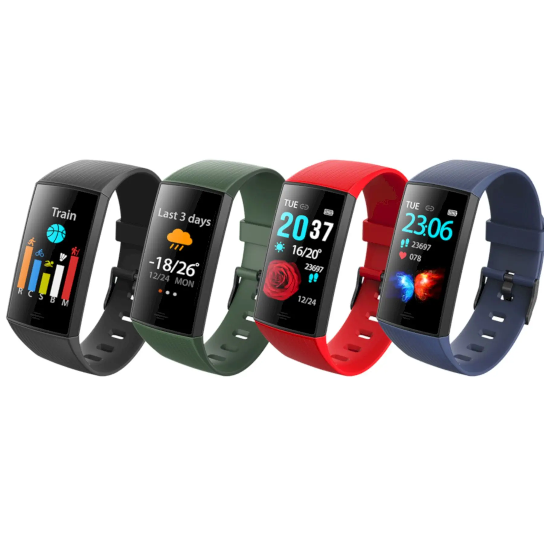 

new female smart watch smart wristband fitness bracelet smartwatch for lady