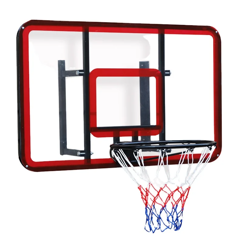 

M.Dunk Custom 48 inch Basketball Board Outdoor Wall Mounted Portable Basketball Hoop System for kids