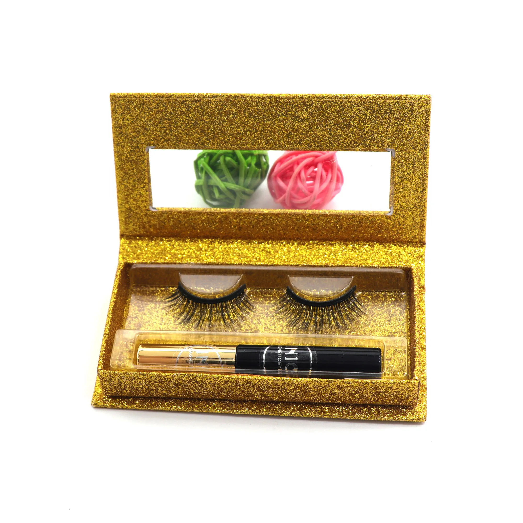 

Private Label Waterproof Magnetic Eyeliner Lashes Magnetic Eyeliner Eyelashes Set