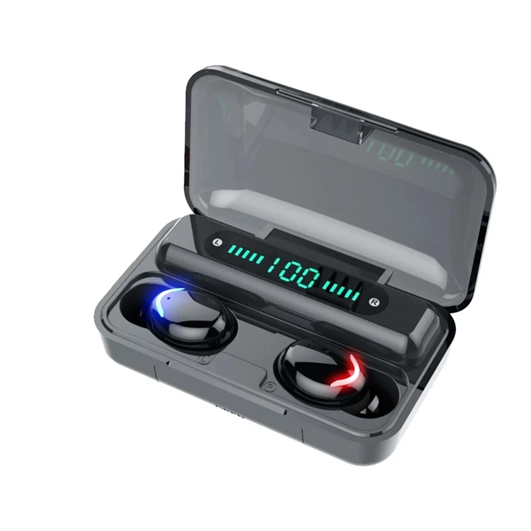

TWS F9 BT Earphone V5.0 Stereo Wireless Headset Sport Waterproof Earphones Mini Touch Control Noise Cancelling Headset