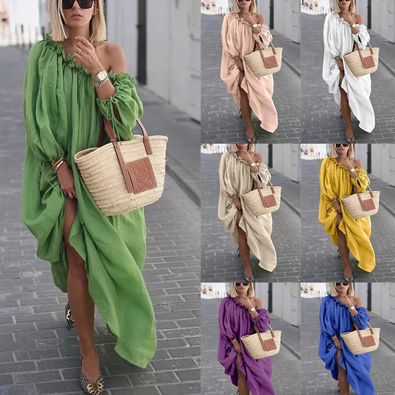 

elegant casual dresses autumn women clothing urban women boho chic vintage elegant big size fat women party dress