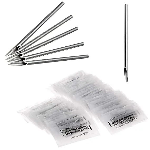 

Factory Customize Individual Package Sterile Body Piercing Needles for Piercing Supplies Piercing Kit Body Piercing