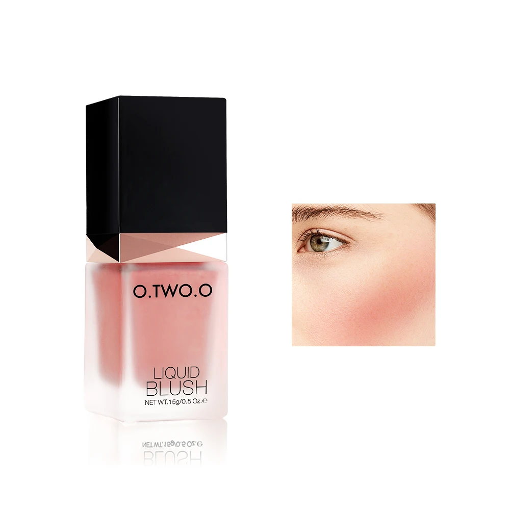 

O.TWO.O High Pigmented Waterproof Liquid Blush Long Lasting Face Blusher Matte 6 Colors Available