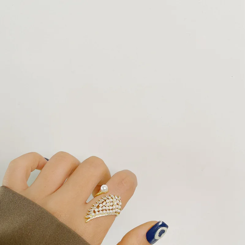 

14K Pearl Rings Jewelry Women