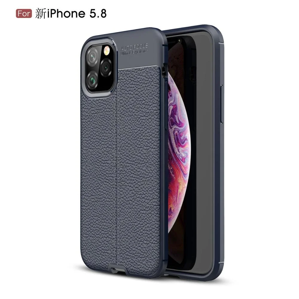 

Latest Product Elastic TPU Full Cover Phone Case for iPhone 11,Case for iPhone 11 Pro Protective Cellphone Cover, Black, blue, red