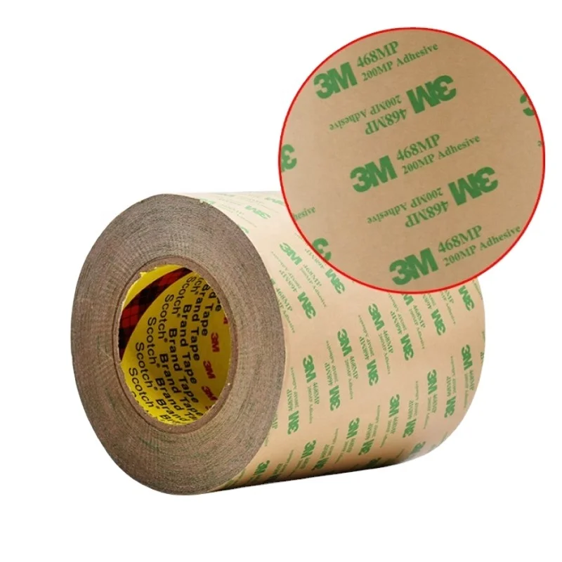 

3M Adhesive Transfer Tape 468MP 200MP Clear 5mil Thick