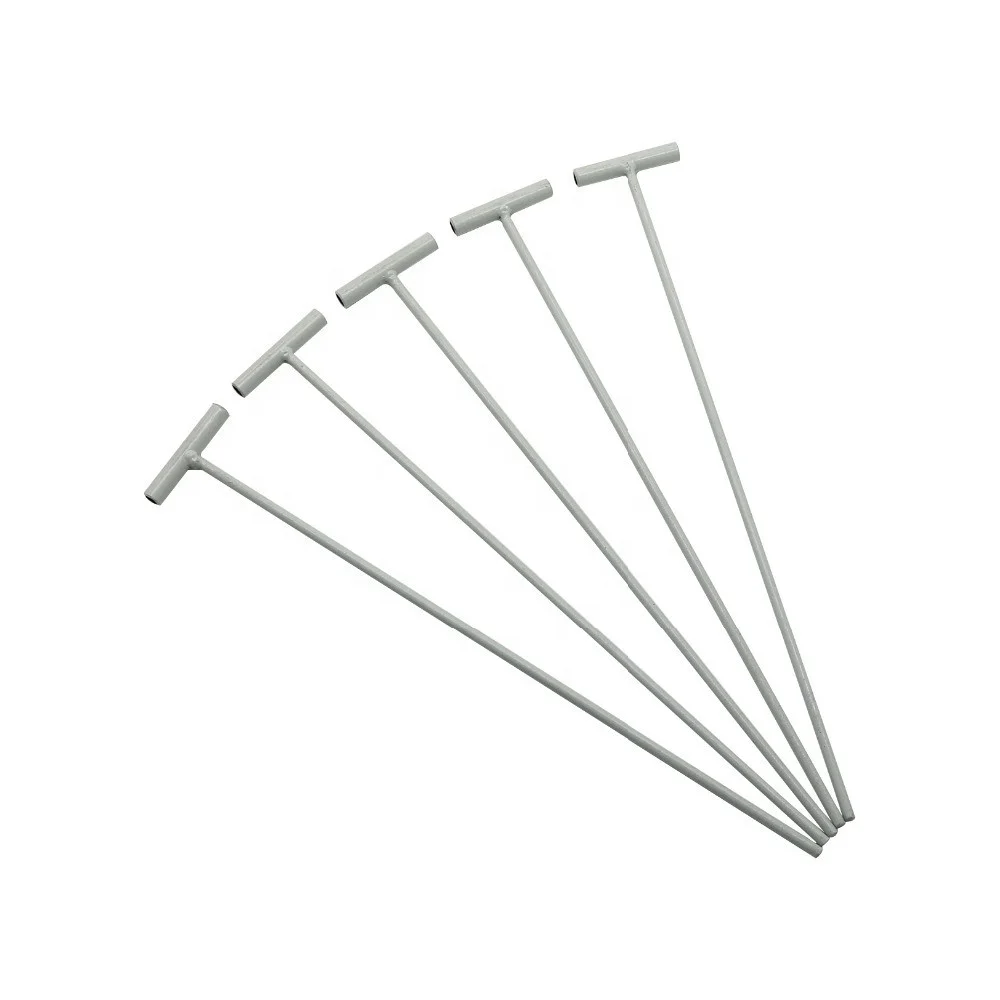 

50 PCs Bird Racing Pigeon Cage Door Length 25.5cm Hole Diameter 5mm Iron Entrance Wire Trap Door