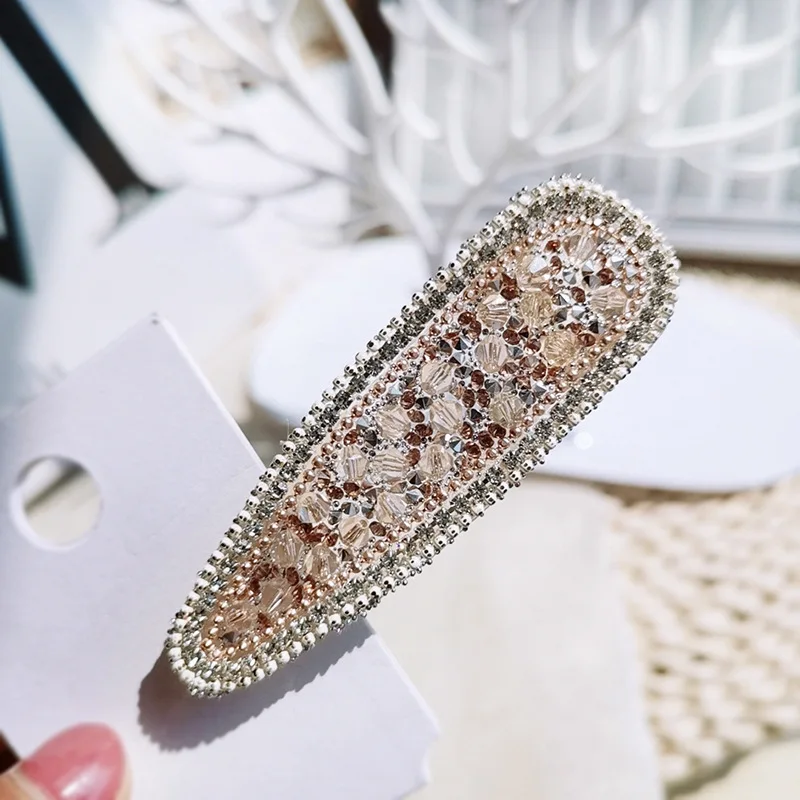 2020 new arrivals colored hair pins diamond hair pins rhinestone
