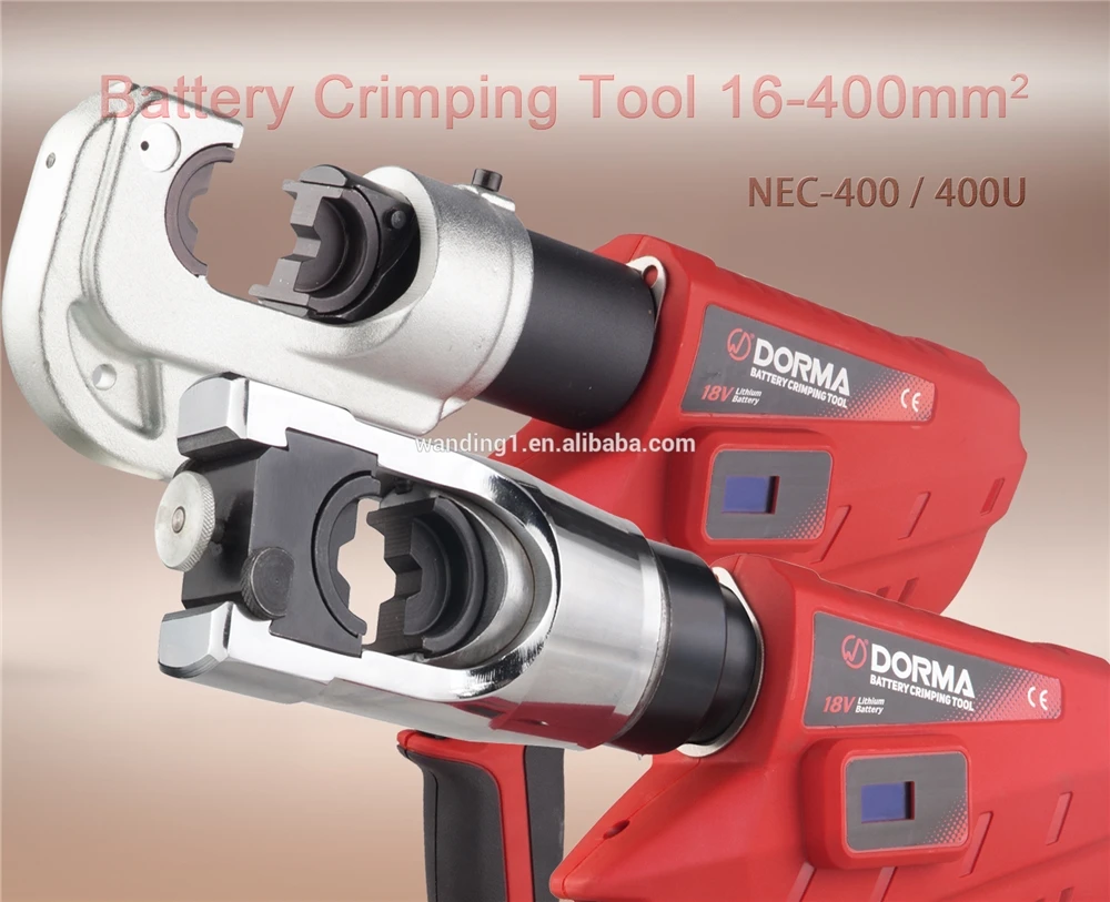 hydraulic battery crimping tool