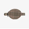 Apparel Waist Bag Plaid Zippered Fanny Pack for Women