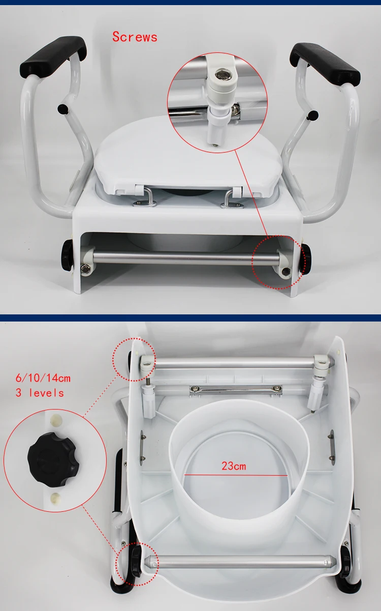 Toilet Raiser Raised Toilet Seat