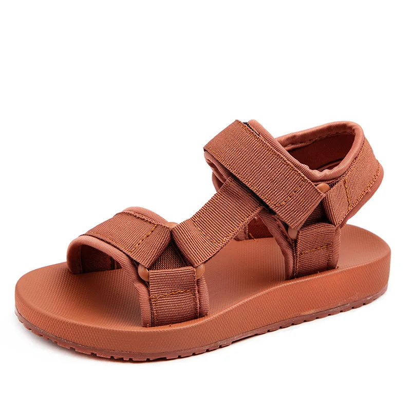 

wholesale kids comfortable leather children shoes Platform baby shose girl fancy slipper beach sandals, Picture