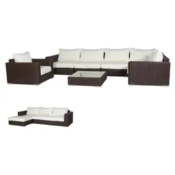 High Quality L Shaped Garden Furniture Outdoor Sectional ...