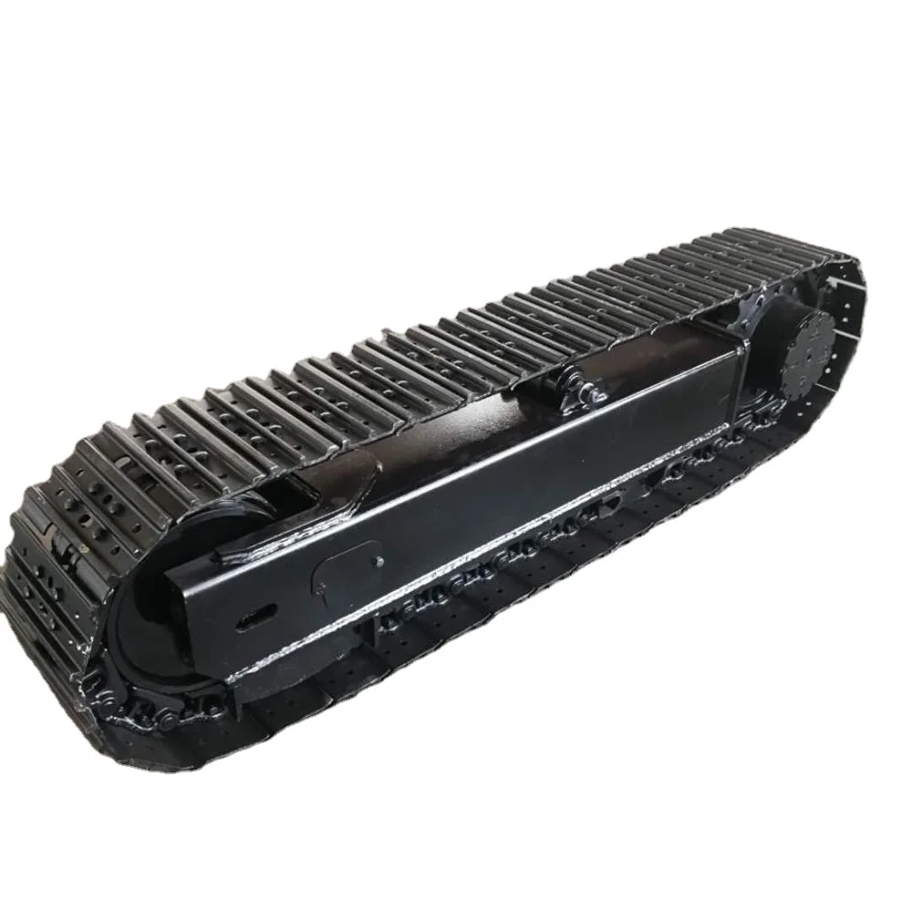 

Steel rubber track Crawler undercarriage spare part track chassis system from 0.5Ton to 120Ton mining drilling