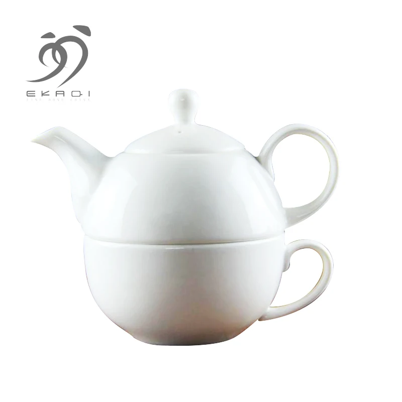 

High Quality new bone china bone china tea set teapot cup and saucer set in one set, White