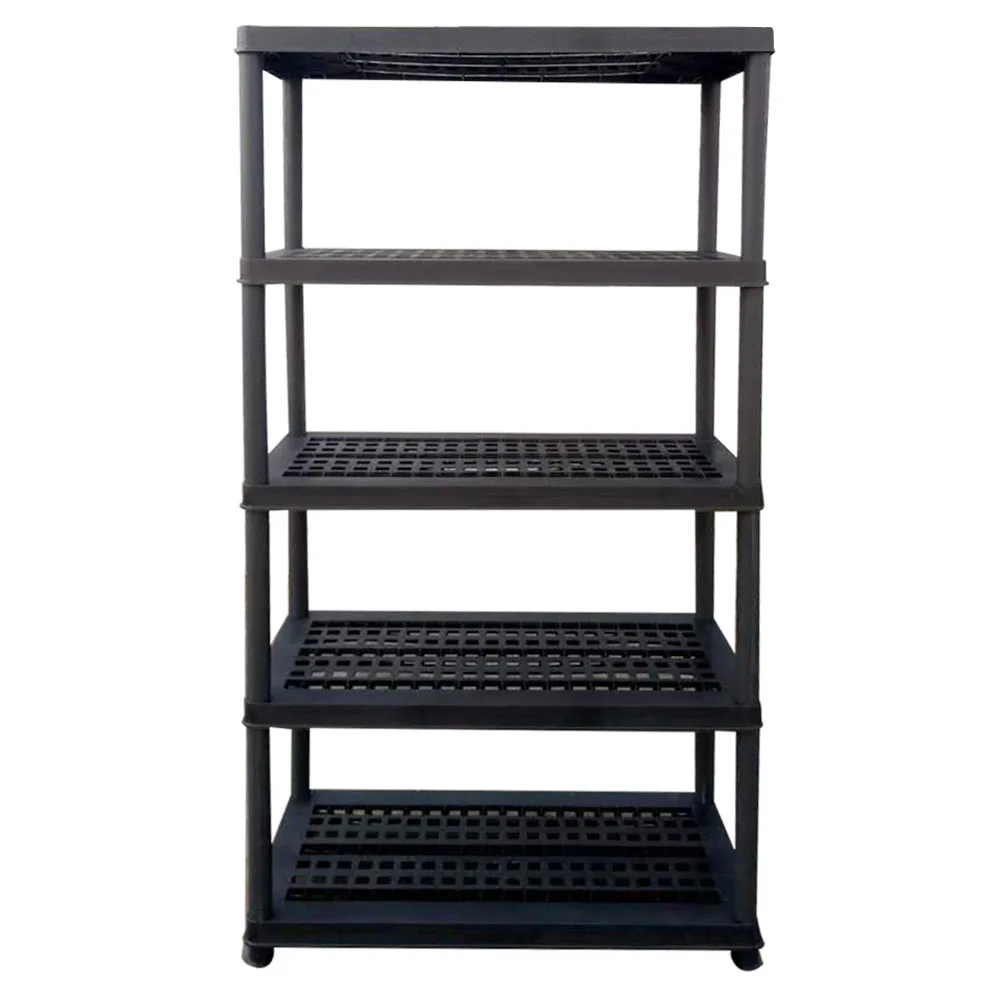 Boltless Warehouse Store Home Garage Plastic Shelving 5 Layer Tier ...