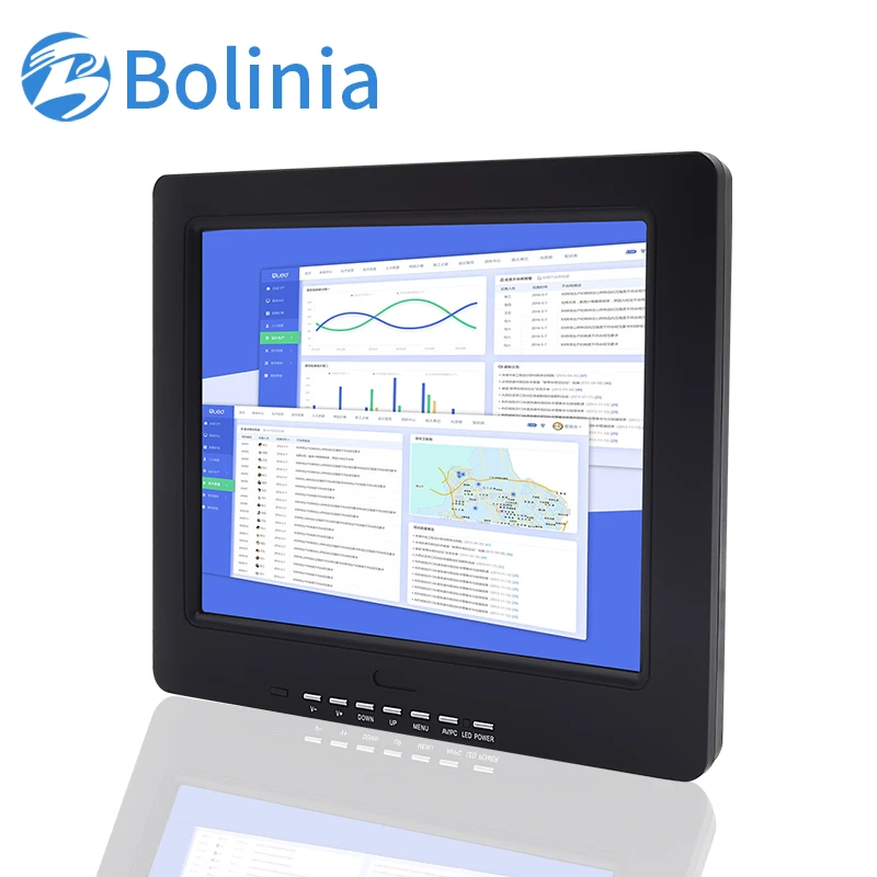 

LCD Monitor with TFT Plastic Housing 2674 Display 800*600 VGA AV BNC Cable Board Stand Base for industrial