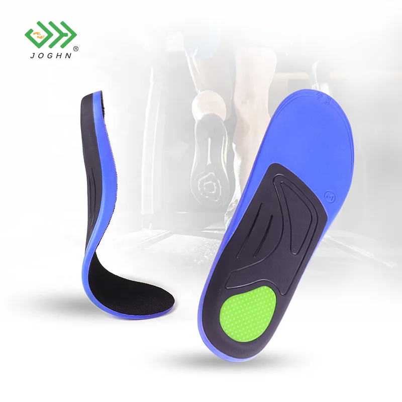 

Wholesale Orthotic Flat Foot Corrective Arch Support Unisex Sports Shock Absorption Breathable Tailoring Orthopedic Insoles