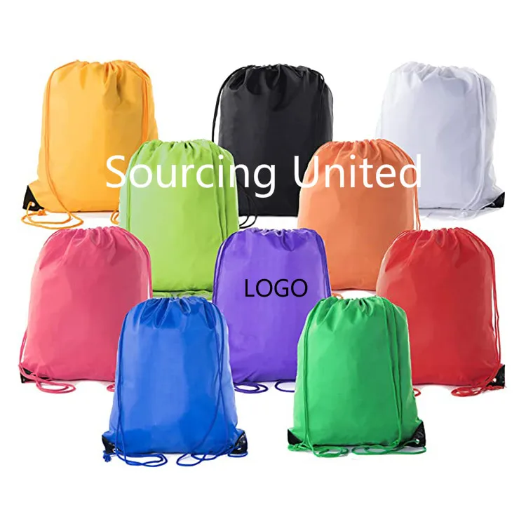 

Attractive Price New Type Customized Size Logo Shopping Drawstring Bag