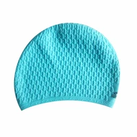 

Silicone Swimming Cap Adult Waterproof Silica Gel Drip Bathing Cap Unisex Flexible Adult Waterdrop Waterproof Protect Ears