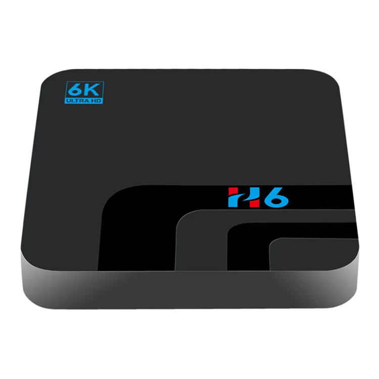 

H6 TV Box Allwinner H616 Android 10 6K VR Mali-T720 US3.0 Dual Wifi 4K HDR