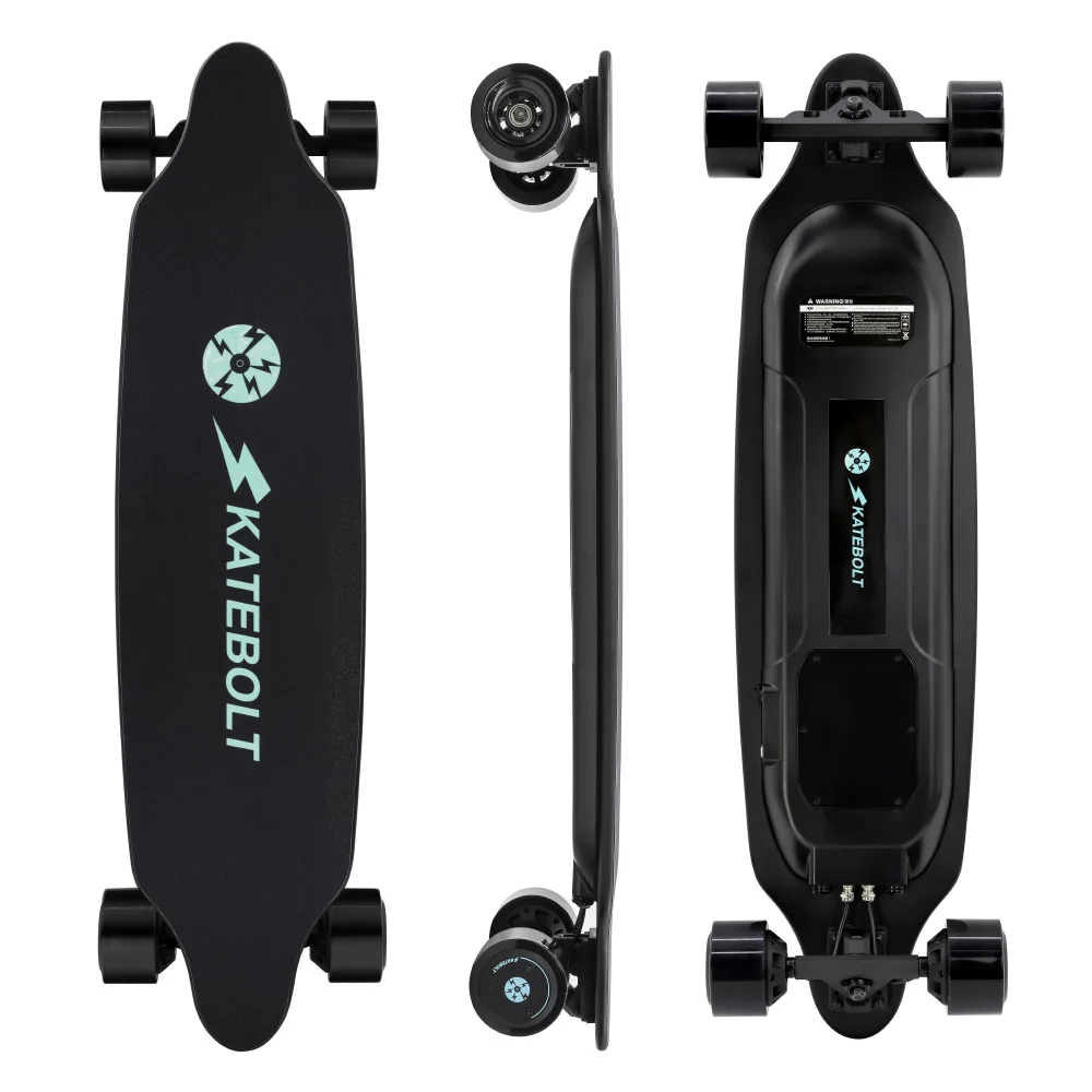 

Best seller SKATEBOLT Remote Control 25 MPH Top Speed 18.6 Miles Range dual hub motor Electric Skateboard Longboard