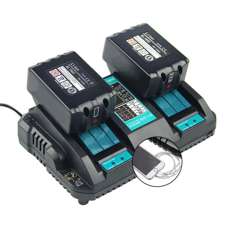 

dc18rd dc18rc dc18rf dc18sf dc18ra 18v lithium ion battery charger bl1840 bl1850bl1860 lxt tool for makita battery charger 18v