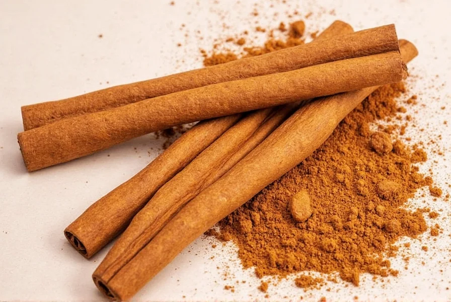 Homemade chai tea with cinnamon stick