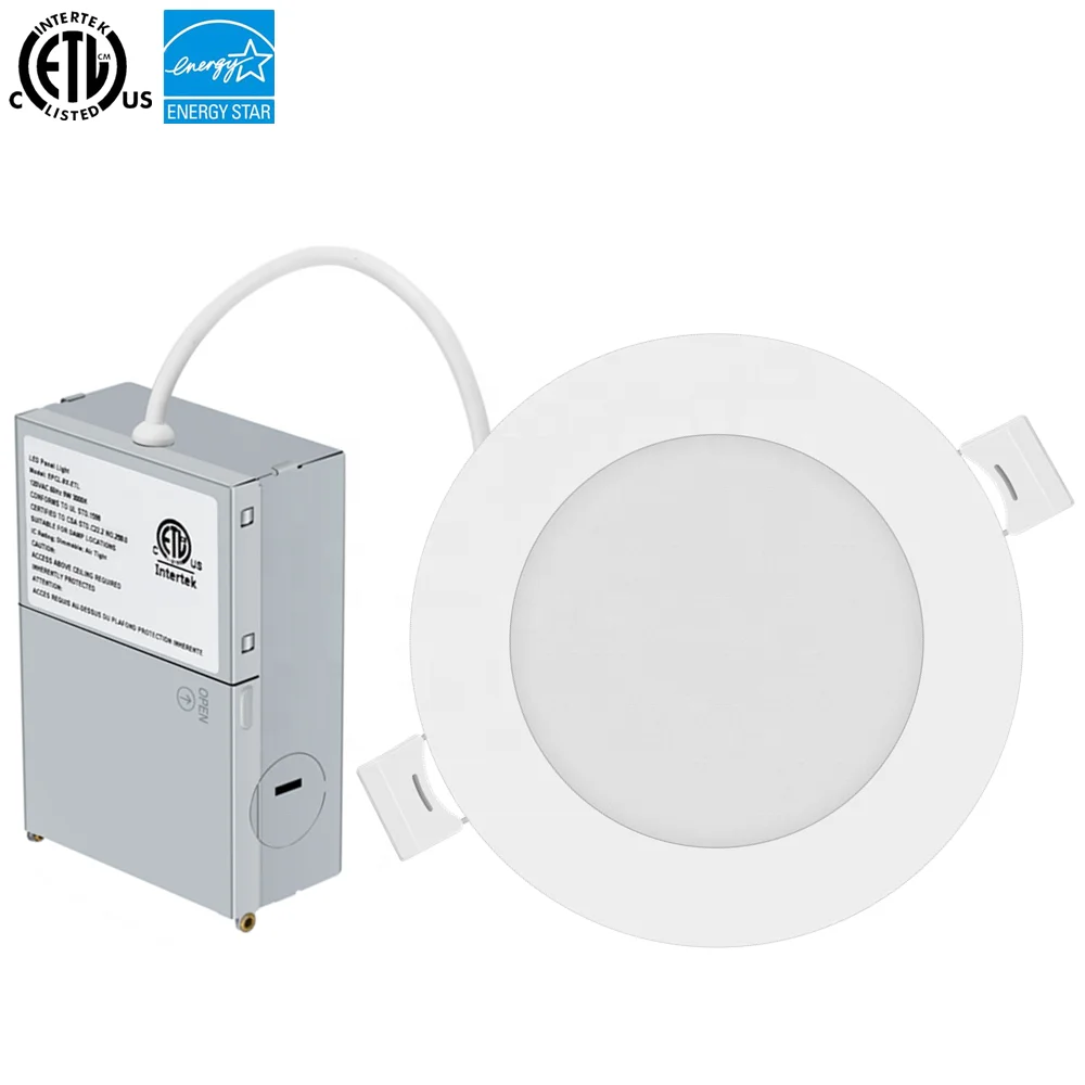 

Amazon Hot Sale ETL 4 Inch 9W Recessed Slim Junction Box Small Led Light Panel Round