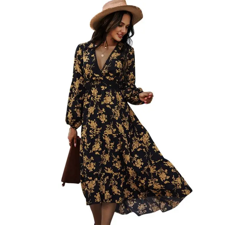 

new arrivals women clothing evening dresses summer floral printed dress sexy fashion woman dress