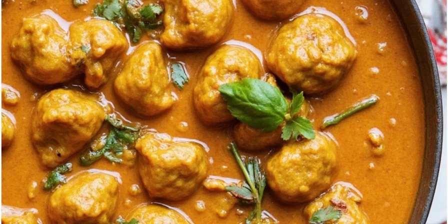 Butter Chicken served with naan bread