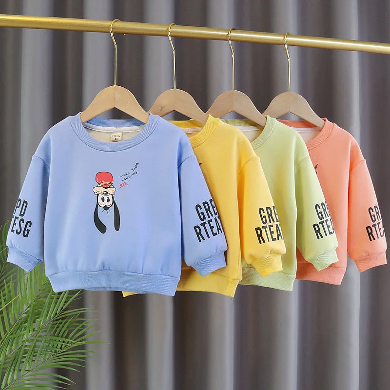 

children's clothing Hoodies Winter fall Children's Pullovers Boys and girls cotton knitted multi-boys clothing baby boy clothes