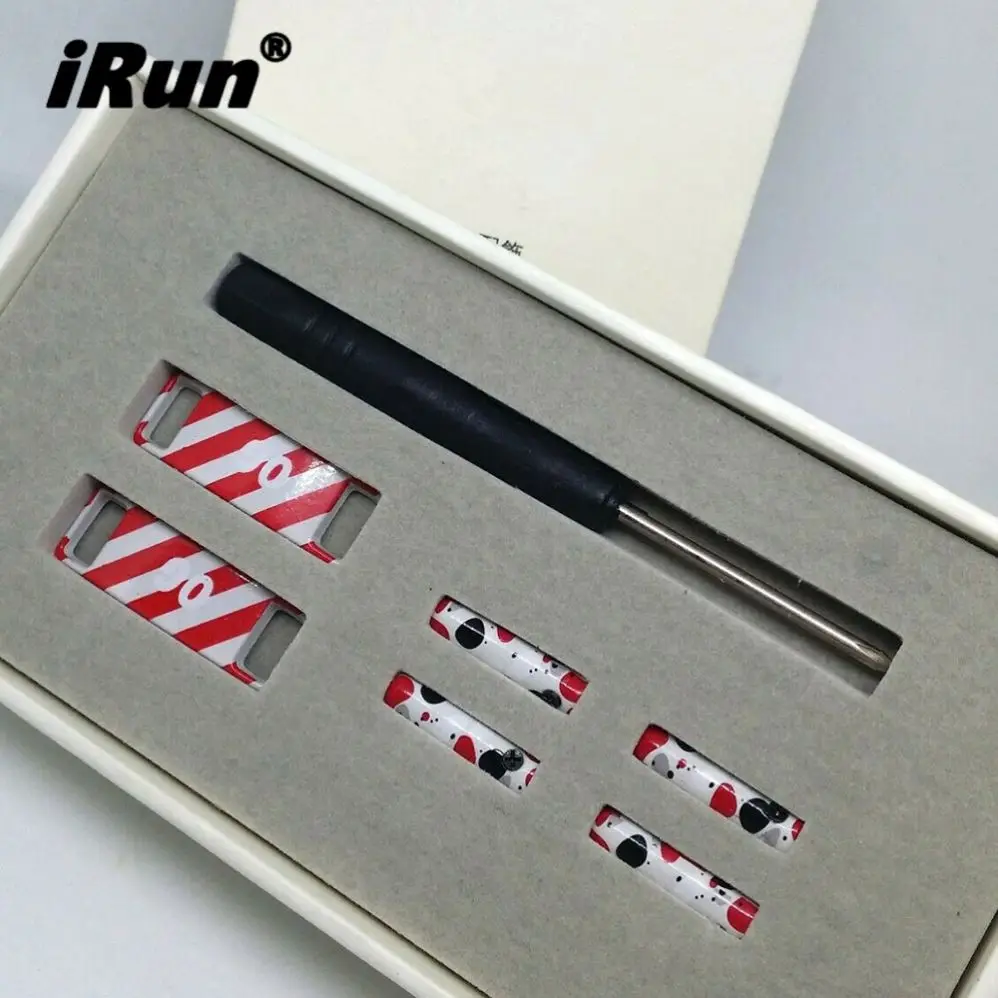 

iRun Shoelace Tags Fashion Style Zinc Alloy Material Tag For Runners