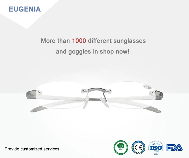 EUGENIA 2020 Hot Selling TR90 Frame New Design Reading Glasses